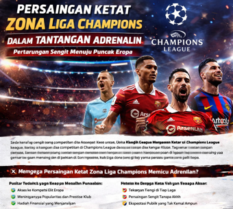Persaingan Ketat Zona Liga