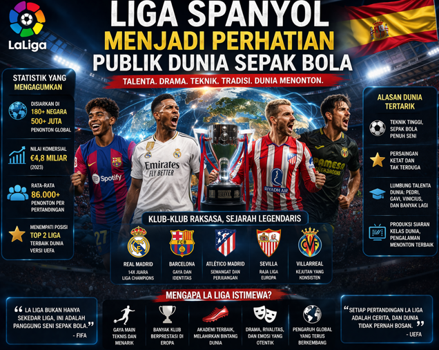 Liga Spanyol Menjadi Perhatian