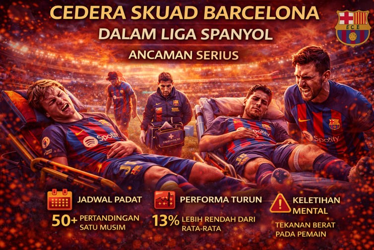 Cedera Skuad Barcelona