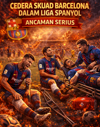 Cedera Skuad Barcelona