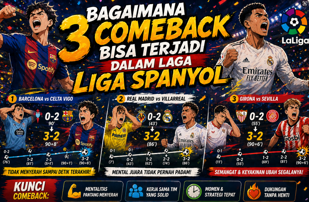 Bagaimana 3 Comeback