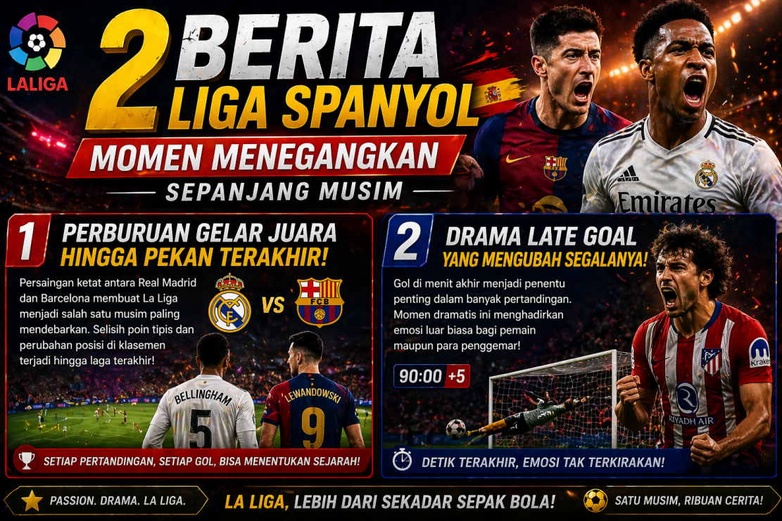 2 Berita Liga Spanyol