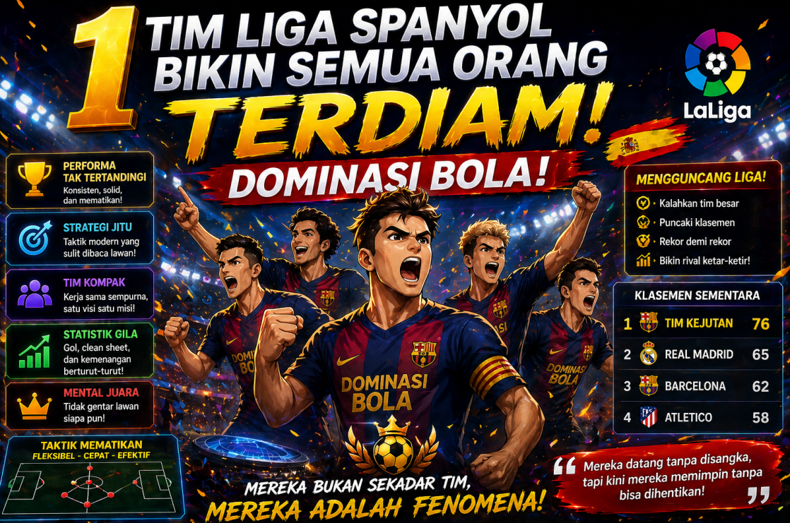 1 Tim Liga Spanyol Bikin Semua