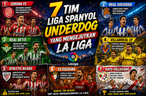 7 Tim Liga Spanyol Underdog