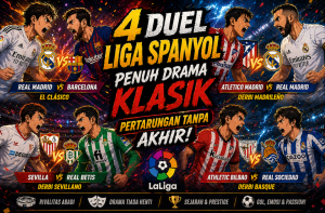 4 Duel Liga Spanyol
