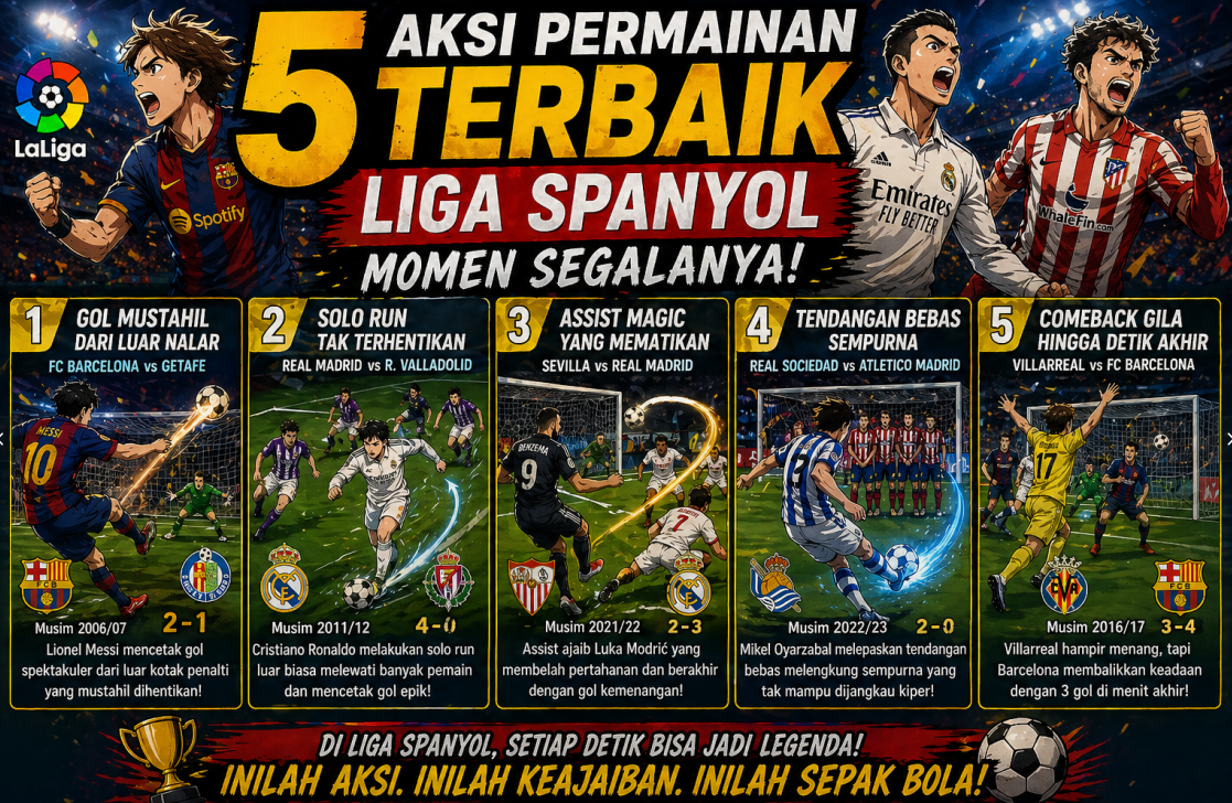 5 Aksi Permainan Terbaik