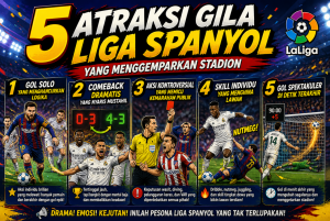 5 Atraksi Gila Liga Spanyol