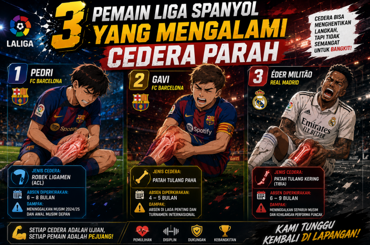 3 Pemain Liga Spanyol