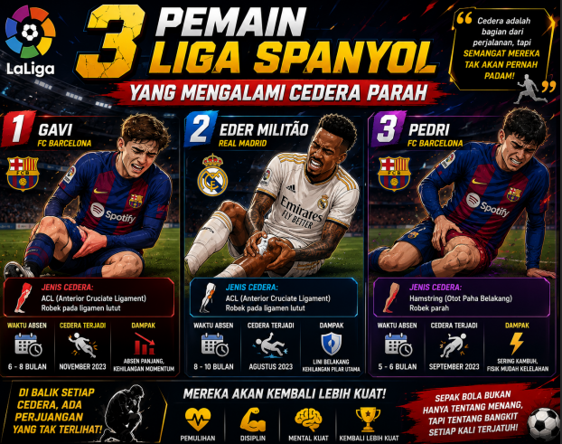3 Pemain Liga Spanyol