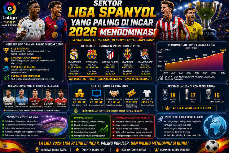 Sektor Liga Spanyol Yang Paling