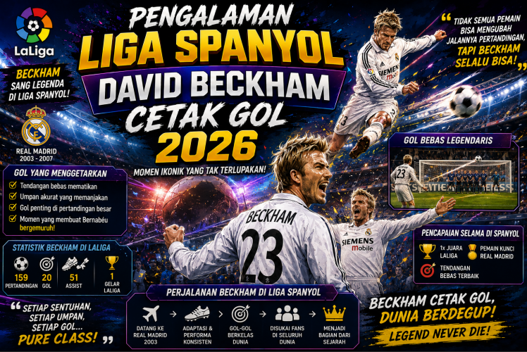 Pengalaman Liga Spanyol Beckham