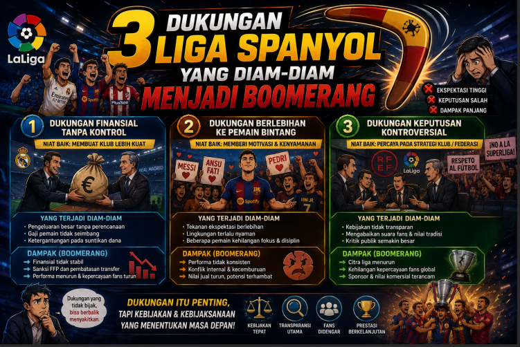 3 Dukungan Liga