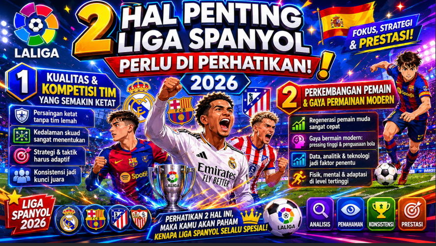 2 Hal Penting Liga Spanyol
