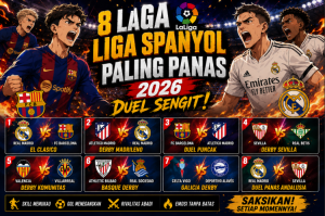 8 Laga Liga Spanyol