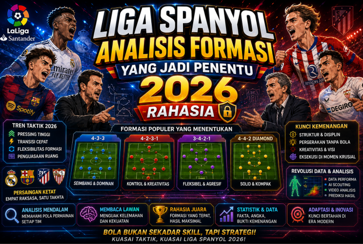 Liga Spanyol Analisis Formasi