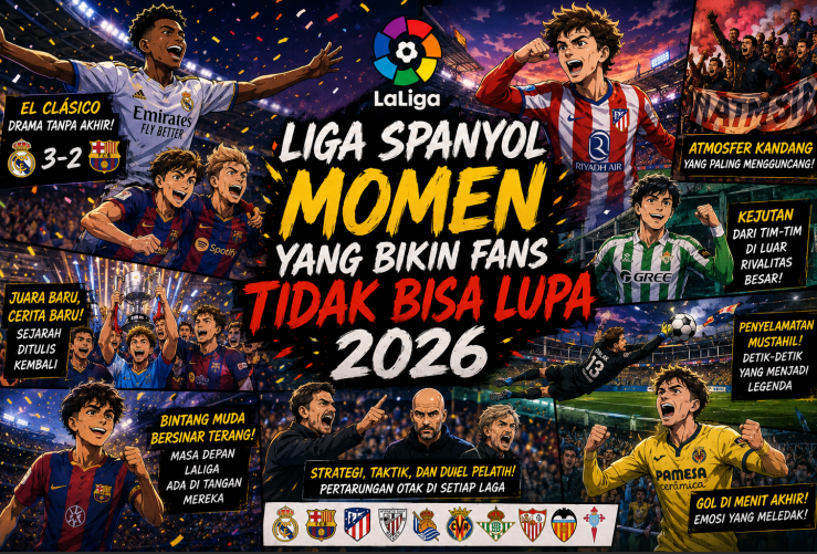 Liga Spanyol Momen yang Bikin