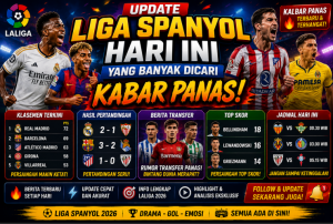 Update Liga Spanyol Hari Ini