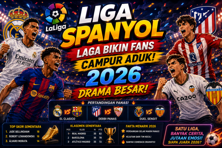Liga Spanyol Laga Bikin Fans
