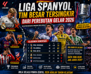 Liga Spanyol Tim Besar Tersingkir