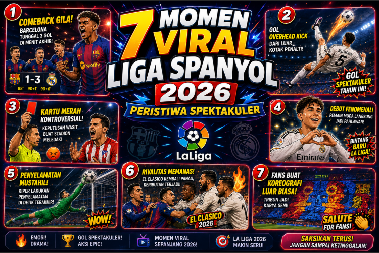 7 Momen Viral Liga Spanyol