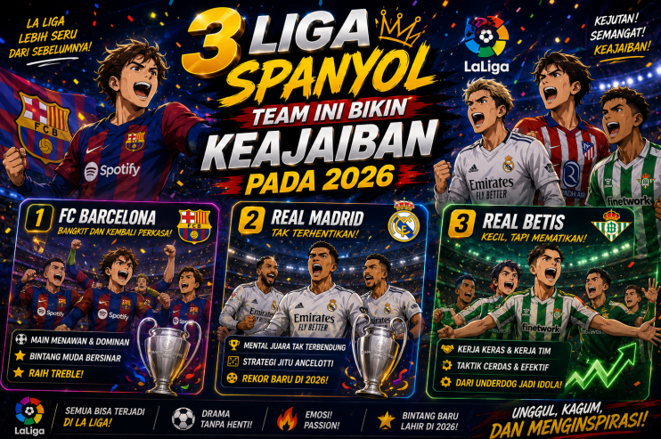 3 Liga Spanyol Team