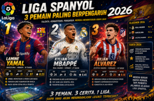 Liga Spanyol 3 Pemain