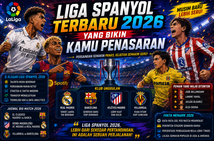 Liga Spanyol Terbaru 2026