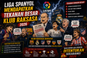 Liga Spanyol Mendapatkan Tekanan