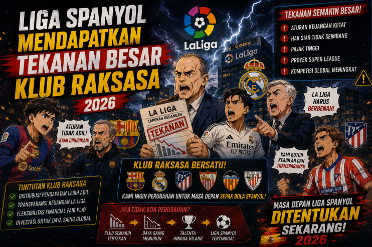 Liga Spanyol Mendapatkan Tekanan