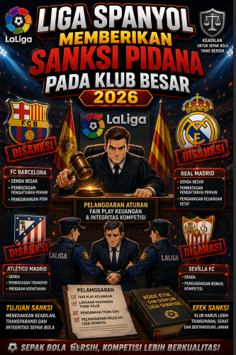 Liga Spanyol Memberikan Sanksi