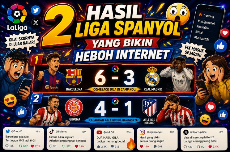 2 Hasil Liga Spanyol
