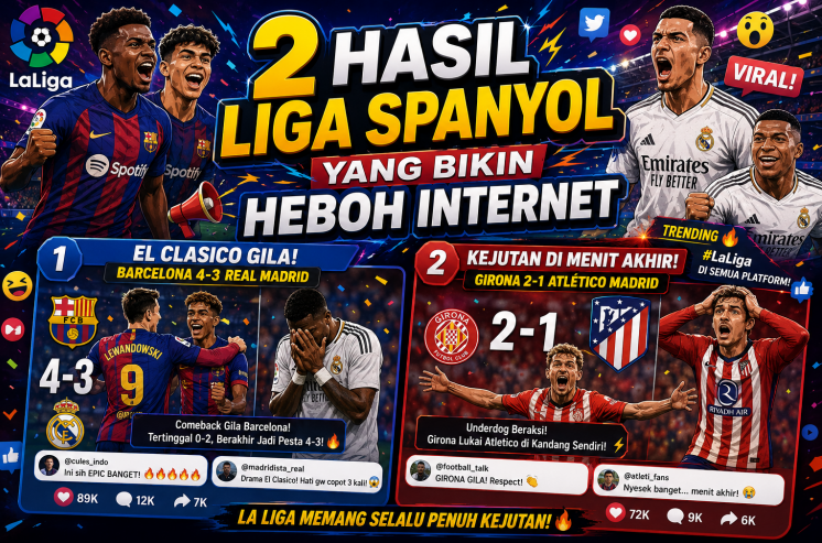 2 Hasil Liga Spanyol