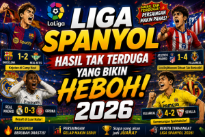 Liga Spanyol Hasil Tak Terduga
