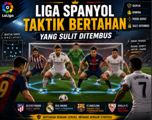 Liga Spanyol Taktik Bertahan