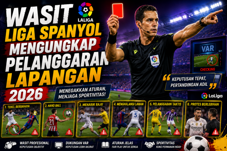 Wasit Liga Spanyol Mengungkap