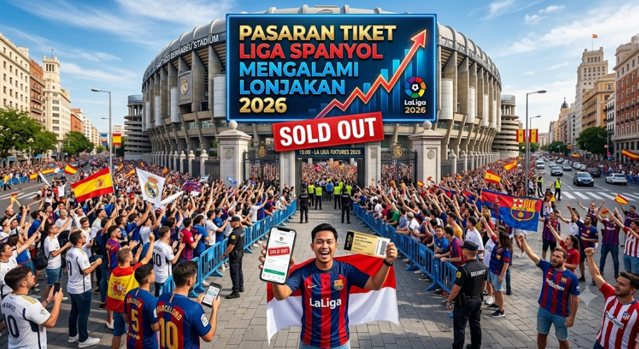 Pasaran Tiket Liga Spanyol
