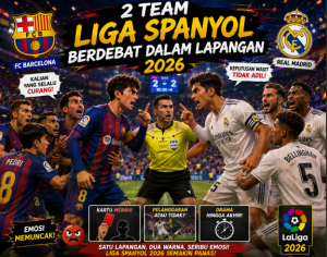2 Team Liga Spanyol Berdebat