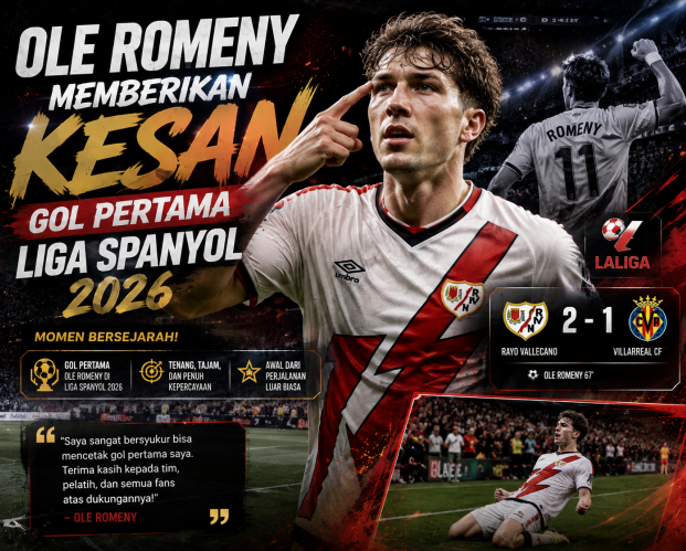 Ole Romeny Memberikan Kesan Gol