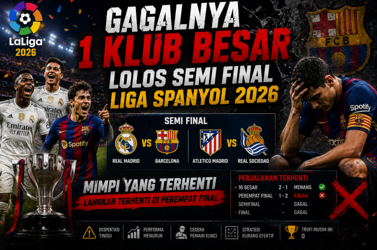 Gagalnya 1 Klub Besar
