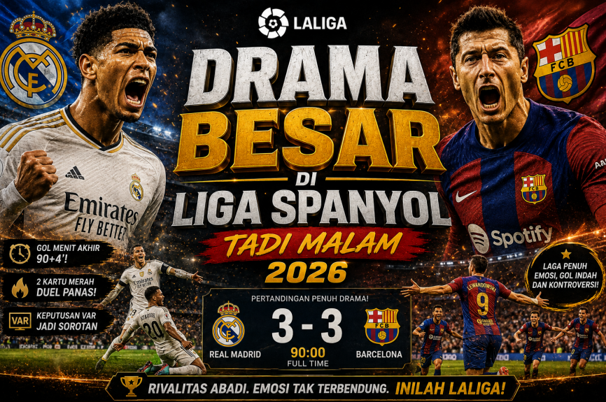 Drama Besar di Liga Spanyol
