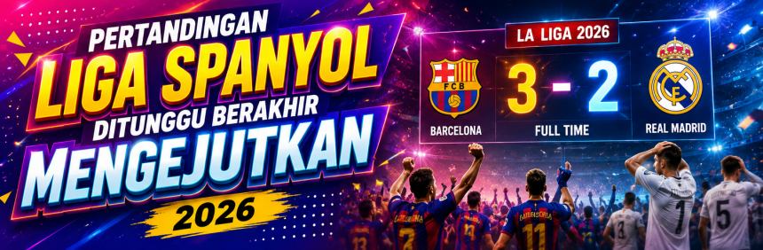 Pertandingan Liga Spanyol